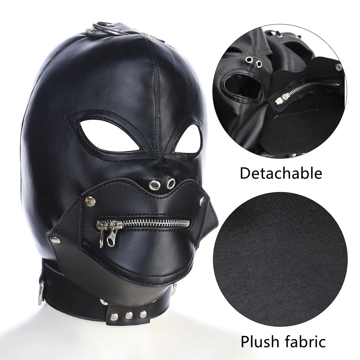 Detachable Lip Hood Face Mask Mask